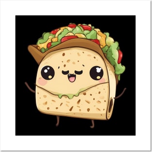 Funny Taco Posters and Art